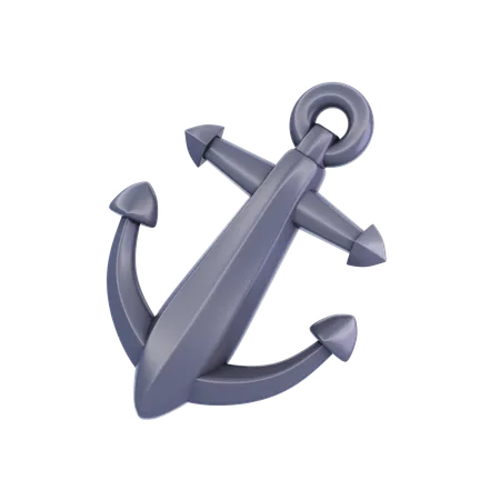 Anchor  3D Icon