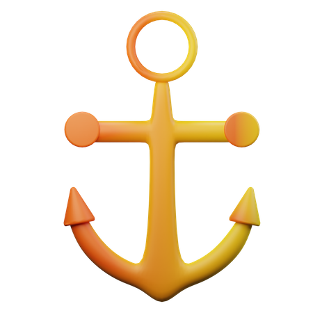 Anchor  3D Icon