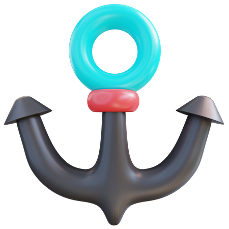 Anchor 3D Icon