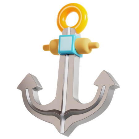 Anchor  3D Icon