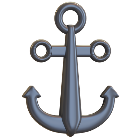 Anchor  3D Illustration