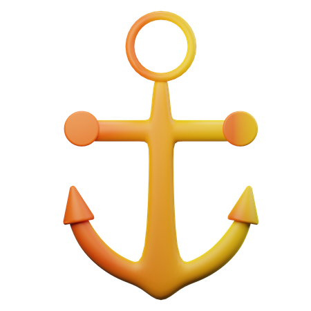 Anchor  3D Illustration