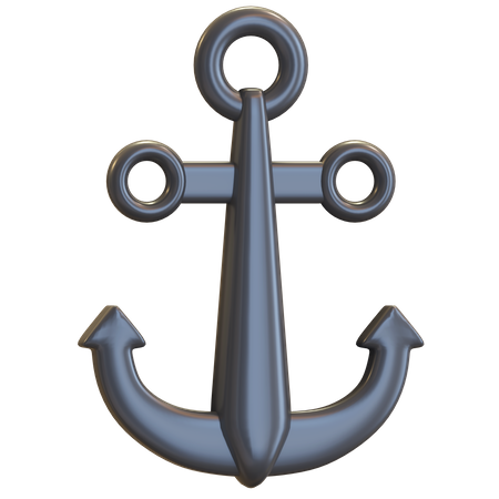 Anchor 3D Illustration