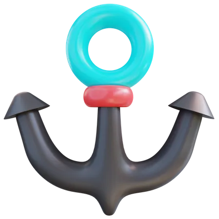 Anchor  3D Icon