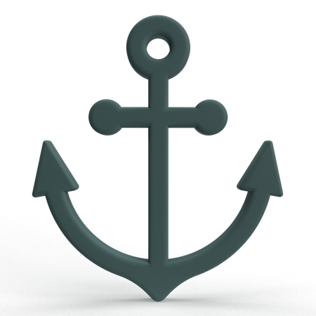 Anchor Text  3D Icon