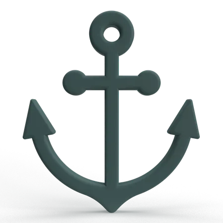 Anchor Text  3D Icon