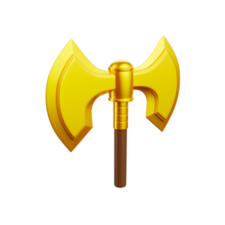 Ancient Axe  3D Icon