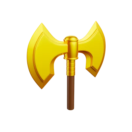 Ancient Axe  3D Icon