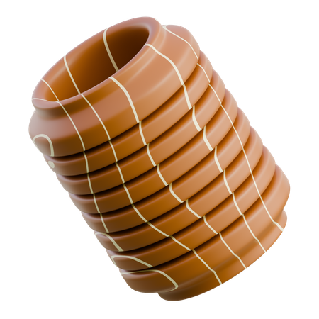 Ancient Clay Pot  3D Icon