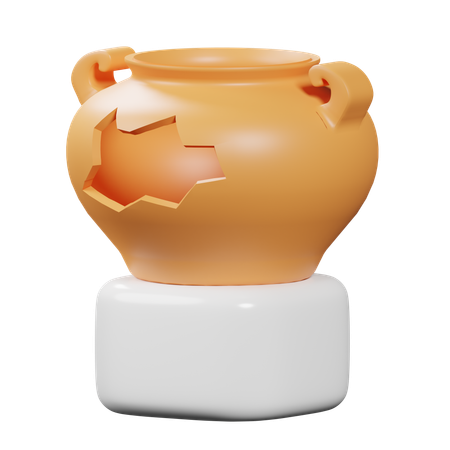 古代の水差し  3D Icon