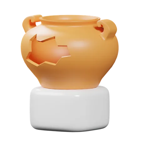 Ancient Jug  3D Icon