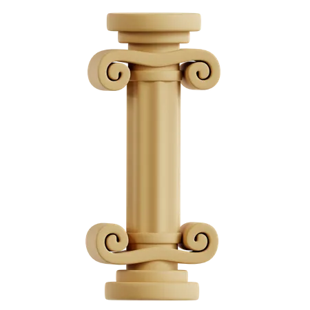 Ancient Pillar  3D Icon