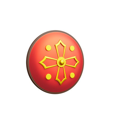 Ancient Shield  3D Icon