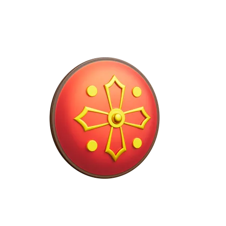 Ancient Shield  3D Icon