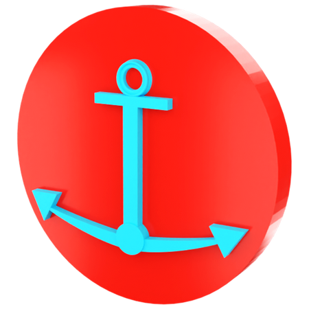 Ancla  3D Icon