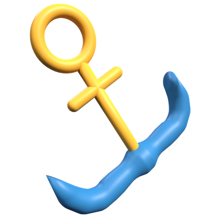 Ancla  3D Icon