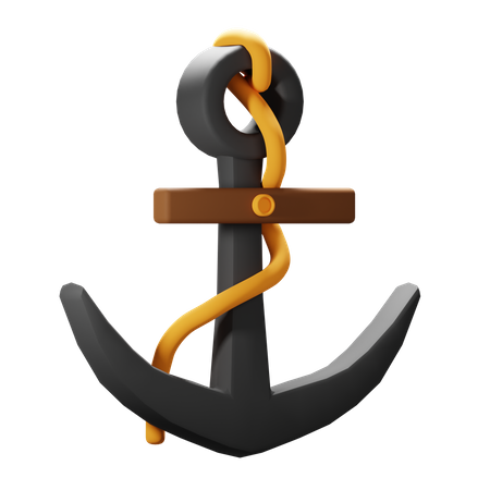 Ancla  3D Icon
