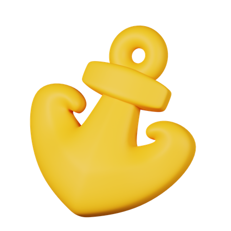 Ancla  3D Icon