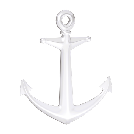 Ancla de barco  3D Icon