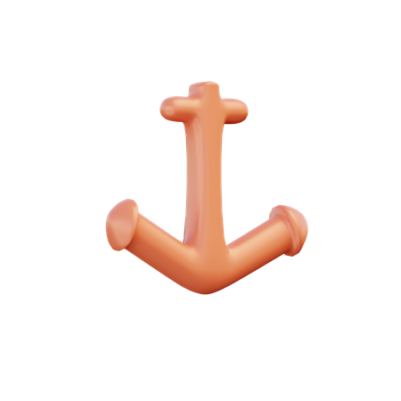 Ancre  3D Icon