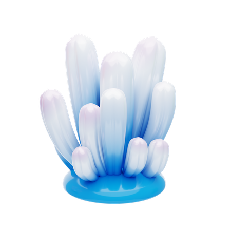 And Coral  3D Icon