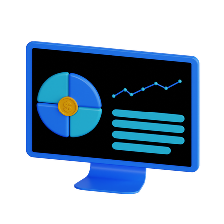 And Data Analysis  3D Icon