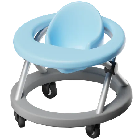 Andador de bebê  3D Icon