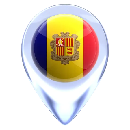 Andorra  3D Icon