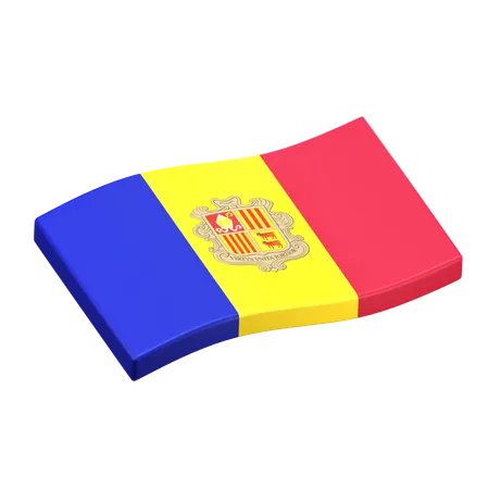 안도라  3D Icon