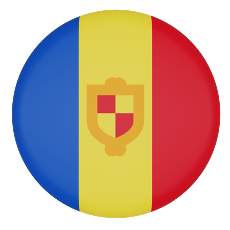 Andorra  3D Icon