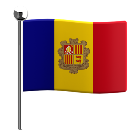 Andorra  3D Icon