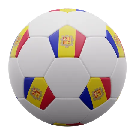 Andorra Ball  3D Icon