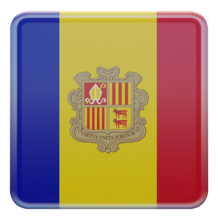 Andorra Flag  3D Flag