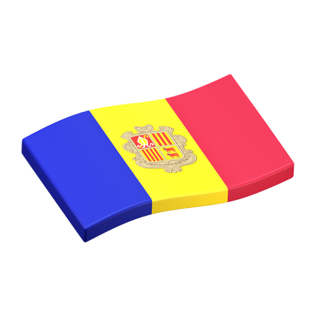 Andorre  3D Icon