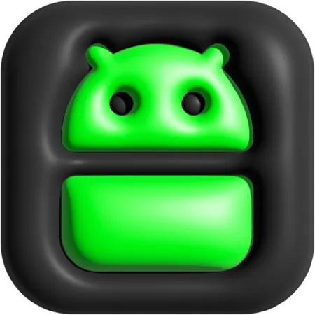 Android  3D Icon