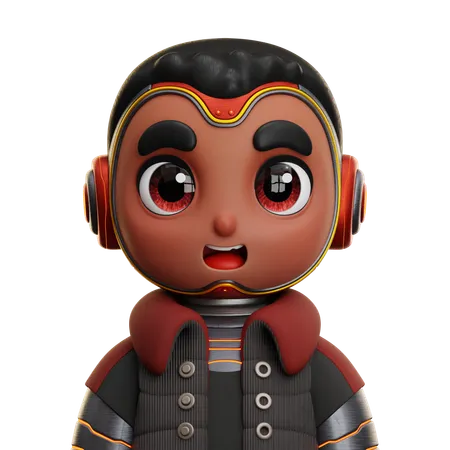 Android Boy  3D Icon