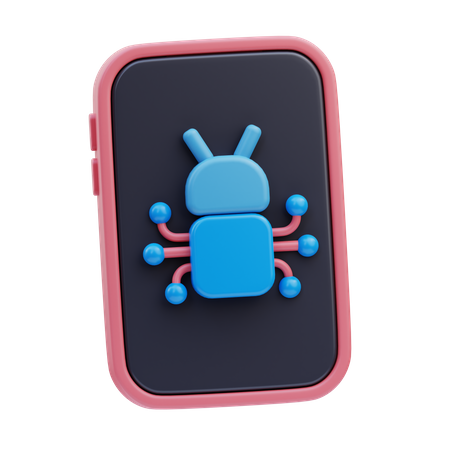 Científico androide  3D Icon
