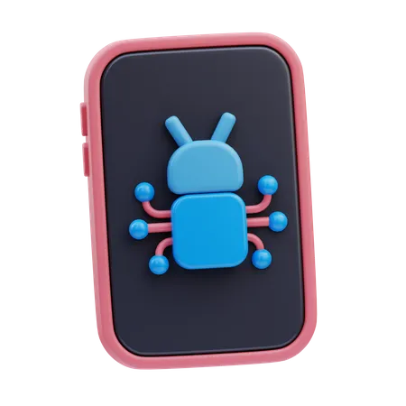 Científico androide  3D Icon