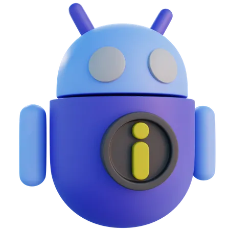 Informations sur Android  3D Icon