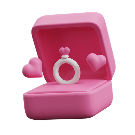 Anel de amor  3D Icon