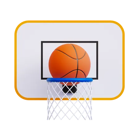 Anel de basquete  3D Icon