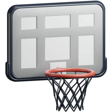 Anel de basquete  3D Icon