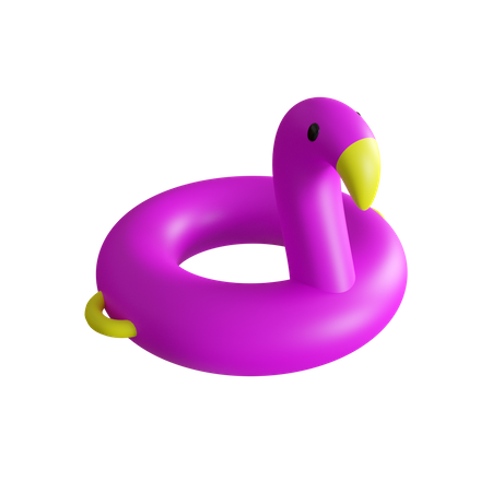 Anel flamingo  3D Icon