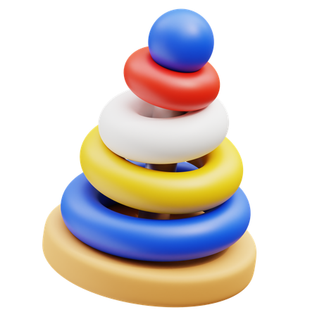 Anel pirâmide  3D Icon