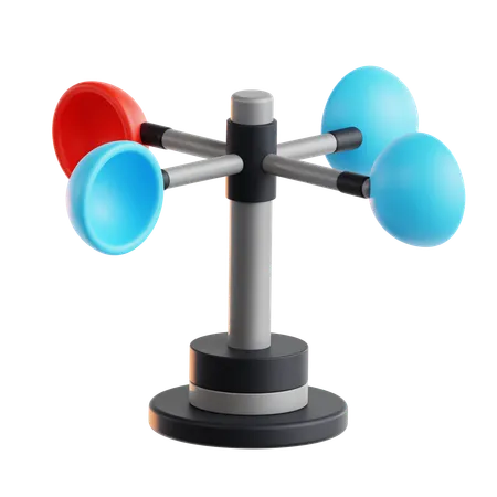 Anemometer  3D Icon