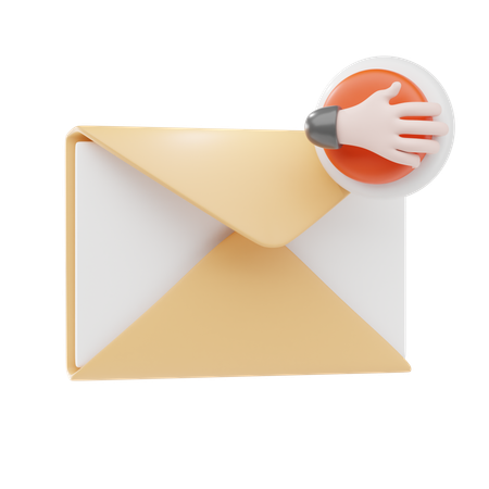 Dankes-E-Mail  3D Icon