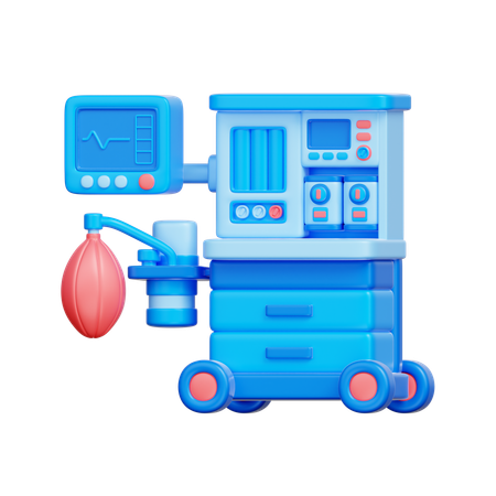 麻酔器  3D Icon