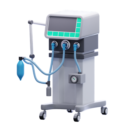 Anesthesia Machine  3D Icon