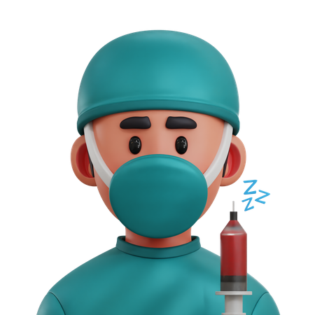 Anesthesiologist  3D Icon