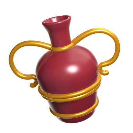 Ánfora griega  3D Icon